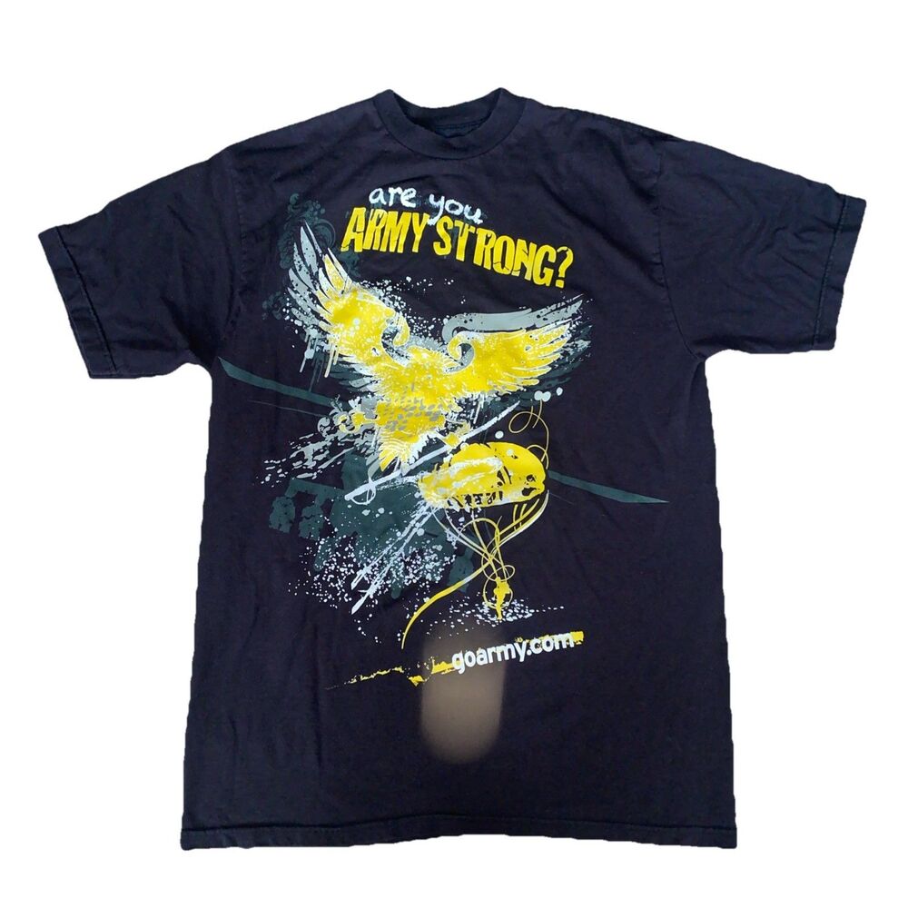 US Military Army APFU Short Sleeve Shirt Black Size XL